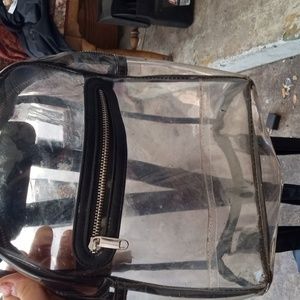 A clear bag